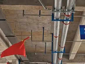 阿拉尔管廊支架的安装方法